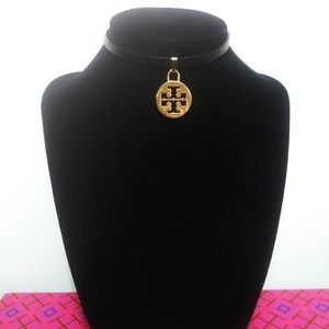 Authentic Tory Burch Charm Choker Necklace
